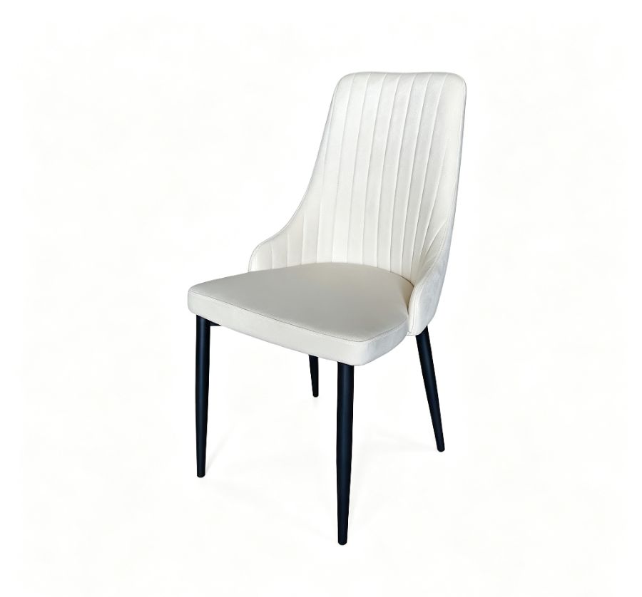 Silla Viena Velvet · Ivory 02 — foto 2
