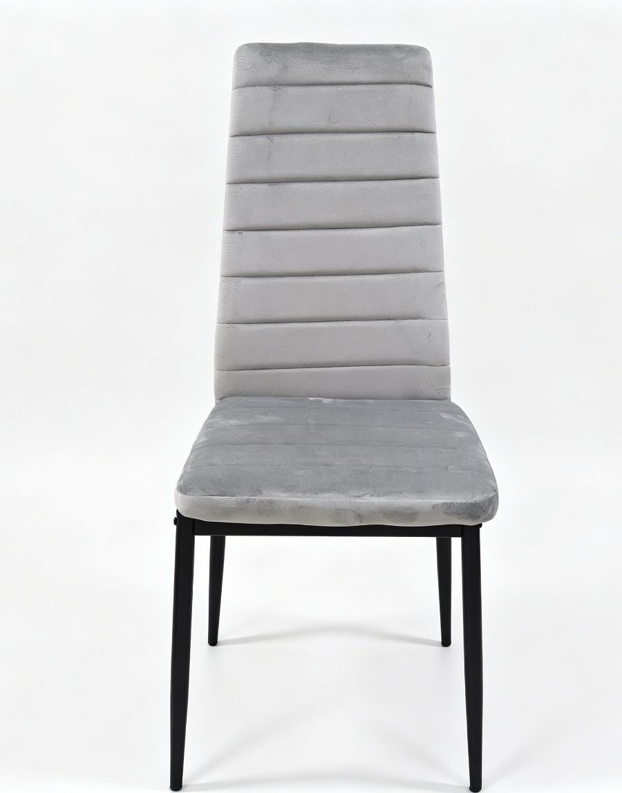 Silla Venecia Velvet · Gris 40 — foto 2